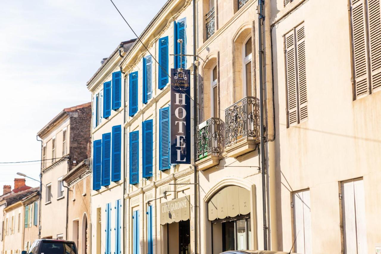 Hotel Restaurant Cote Garonne Le Balcon Des Dames - Tonneins Fauillet Marmande - Vue Panoramique Bord De Garonne Chambres Climatisees Exterior photo